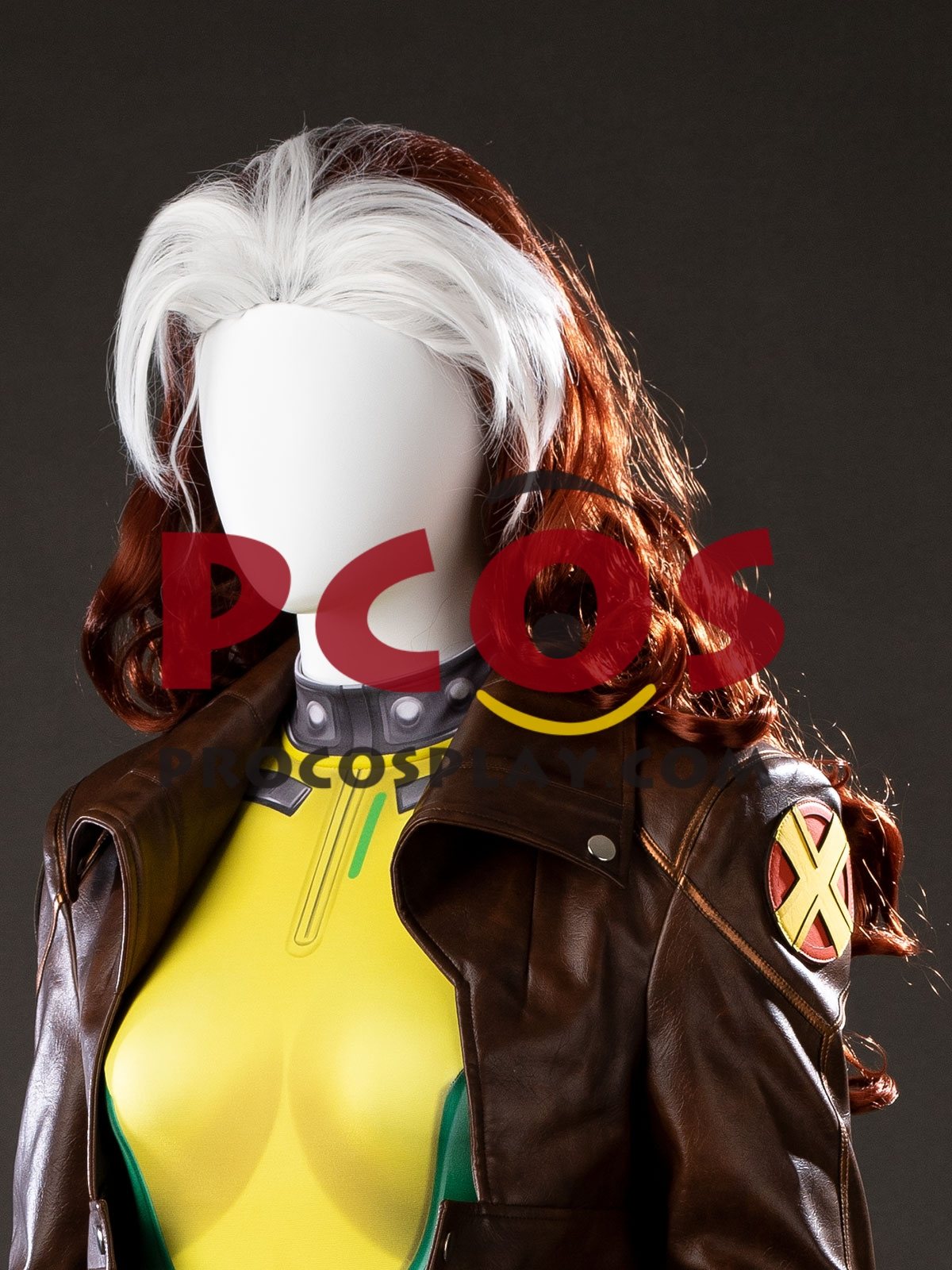 X-Men Rogue Anna Marie Cosplay Wig C09991