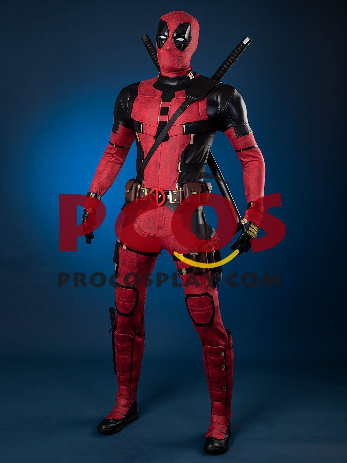 Ready to Ship Deadpool 3 Wade Wilson Deadpool Cosplay Costume Without Helmet C08327 Premium Version