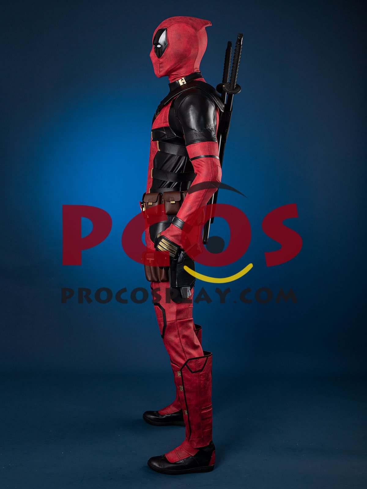 Ready to Ship Deadpool 3 Wade Wilson Deadpool Cosplay Costume Without Helmet C08327 Premium Version