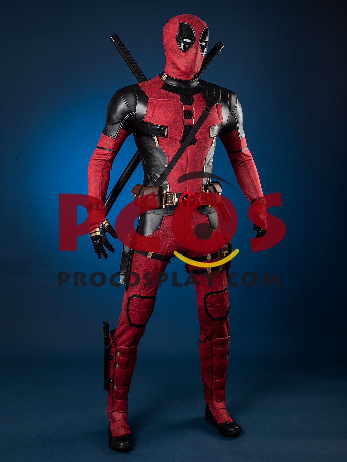Ready to Ship Deadpool 3 Wade Wilson Deadpool Cosplay Costume Without Helmet C08327 Premium Version