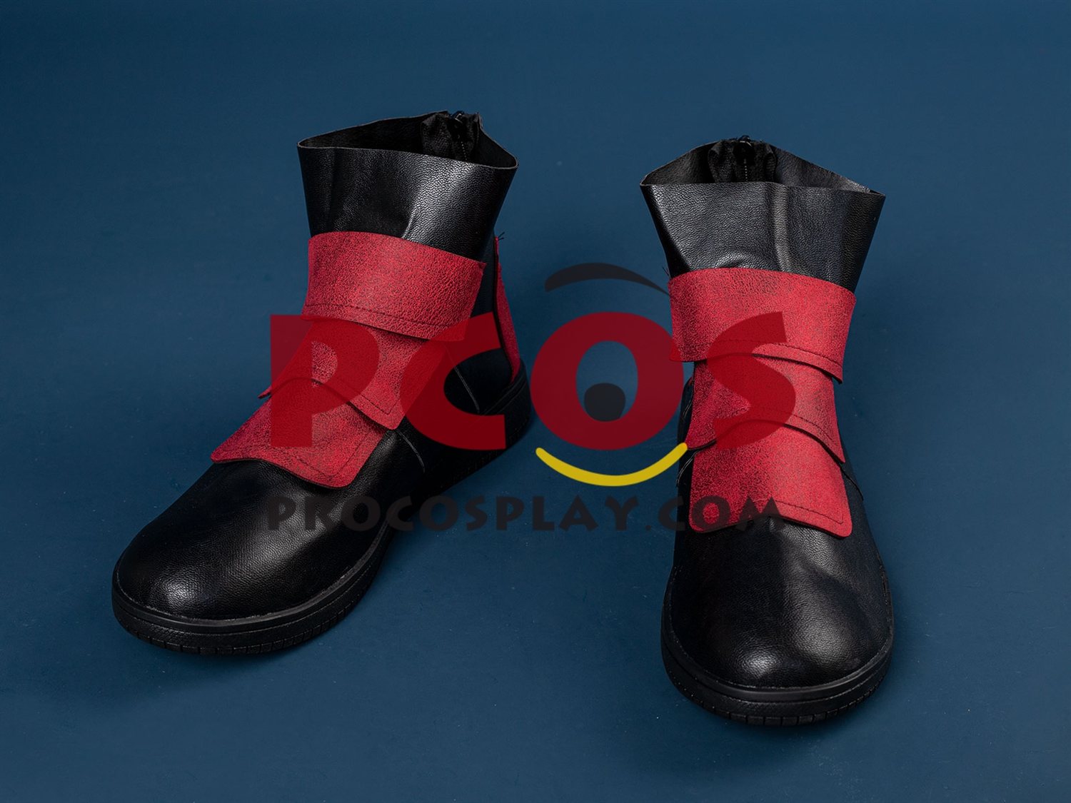 (image for) Ready to Ship Deadpool 3 Wade Wilson Deadpool Cosplay Shoes C08327 Premium Version
