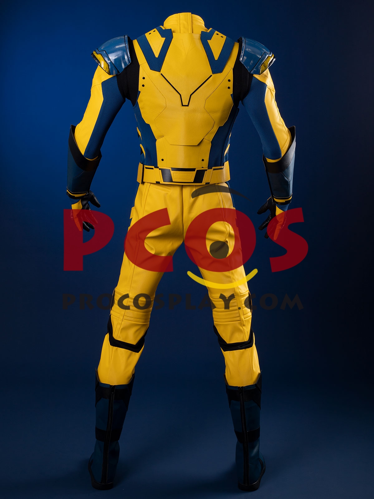 Ready to Ship Light Blue Deadpool 3 Deadpool & Wolverine Logan James Howlett Wolverine Cosplay Costume Without Mask C08343_B Defect Promotion