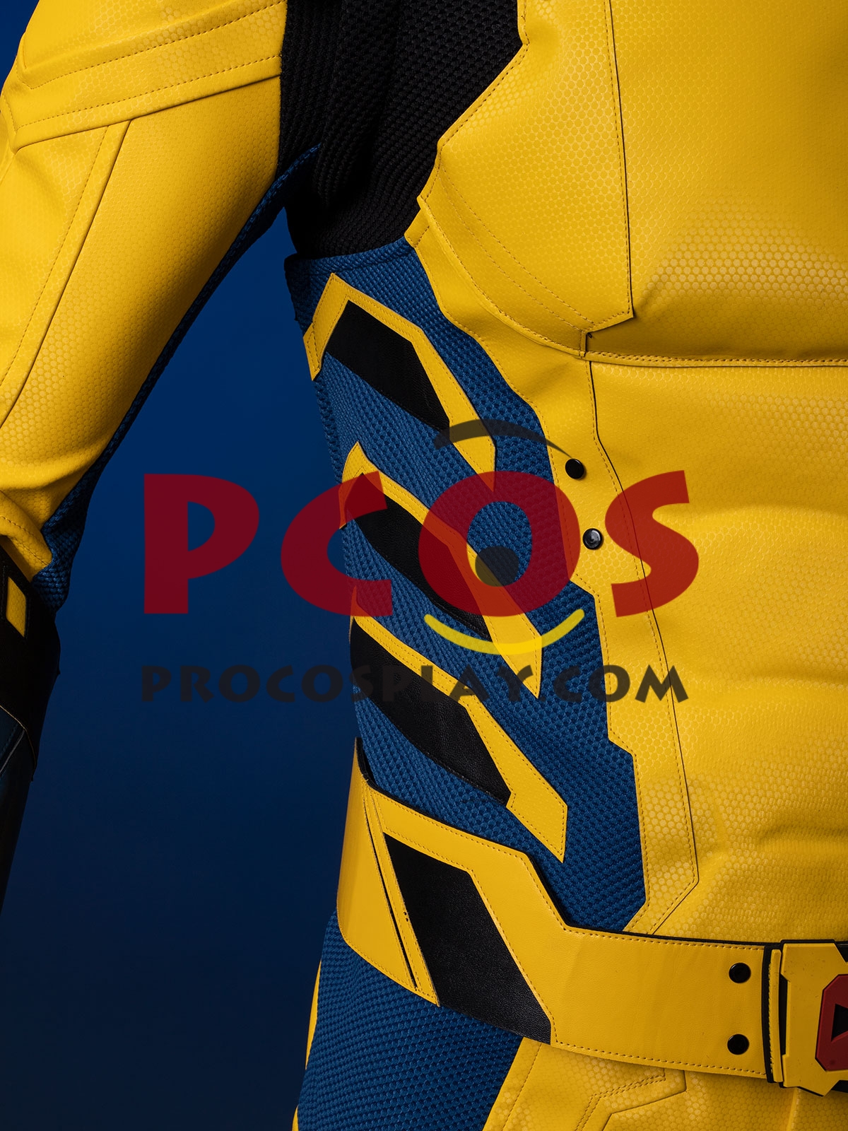 Ready to Ship Light Blue Deadpool 3 Deadpool & Wolverine Logan James Howlett Wolverine Cosplay Costume Without Mask C08343_B Defect Promotion