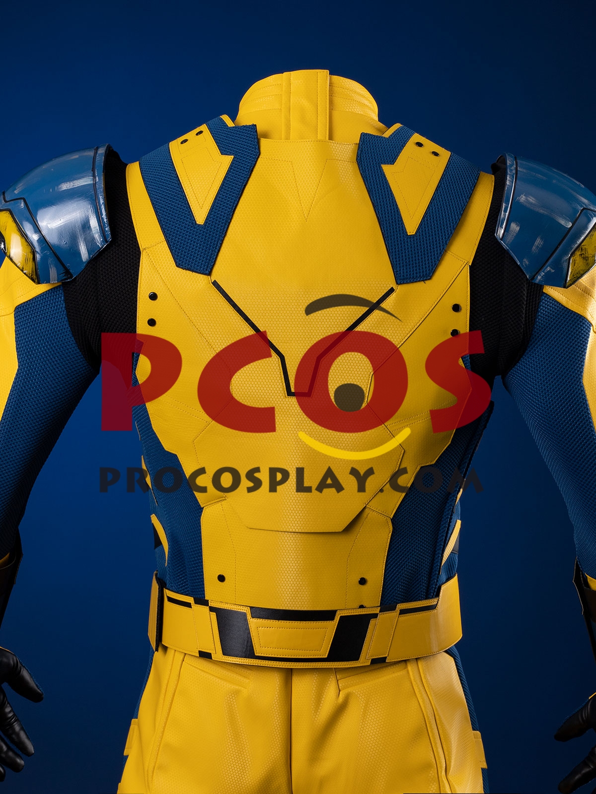 Ready to Ship Light Blue Deadpool 3 Deadpool & Wolverine Logan James Howlett Wolverine Cosplay Costume Without Mask C08343_B Defect Promotion