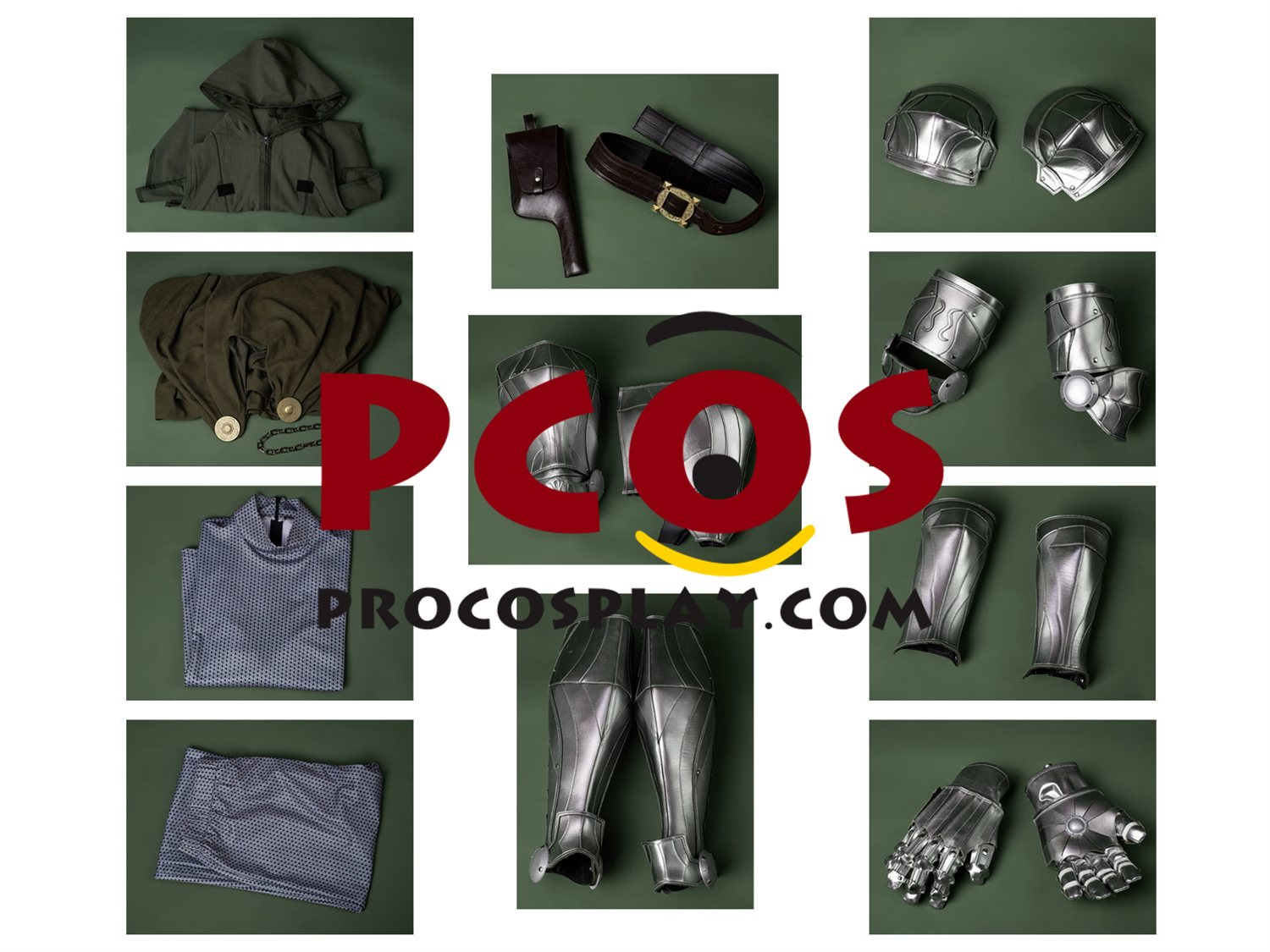 Doctor Doom Victor von Doom Cosplay Costume Upgraded Version C09531