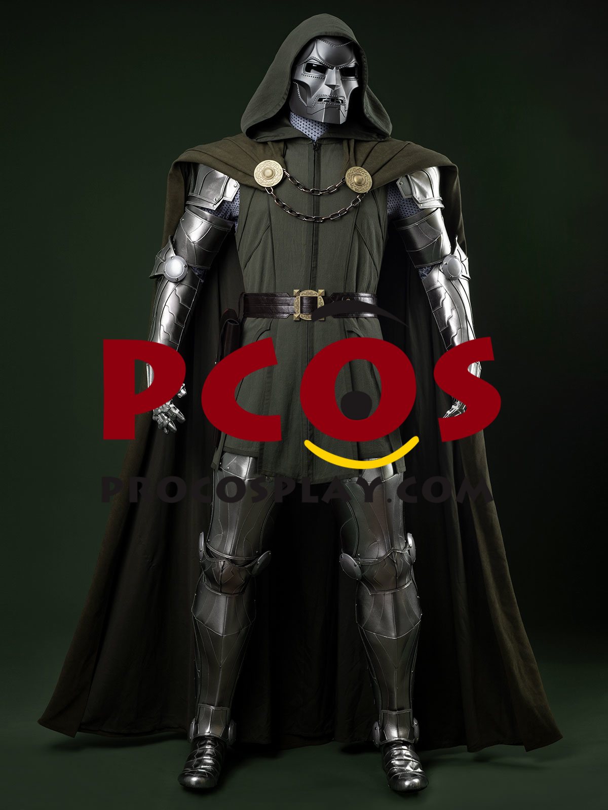 (image for) Ready to Ship Doctor Doom Victor von Doom Cosplay Costume Upgraded Version C09531