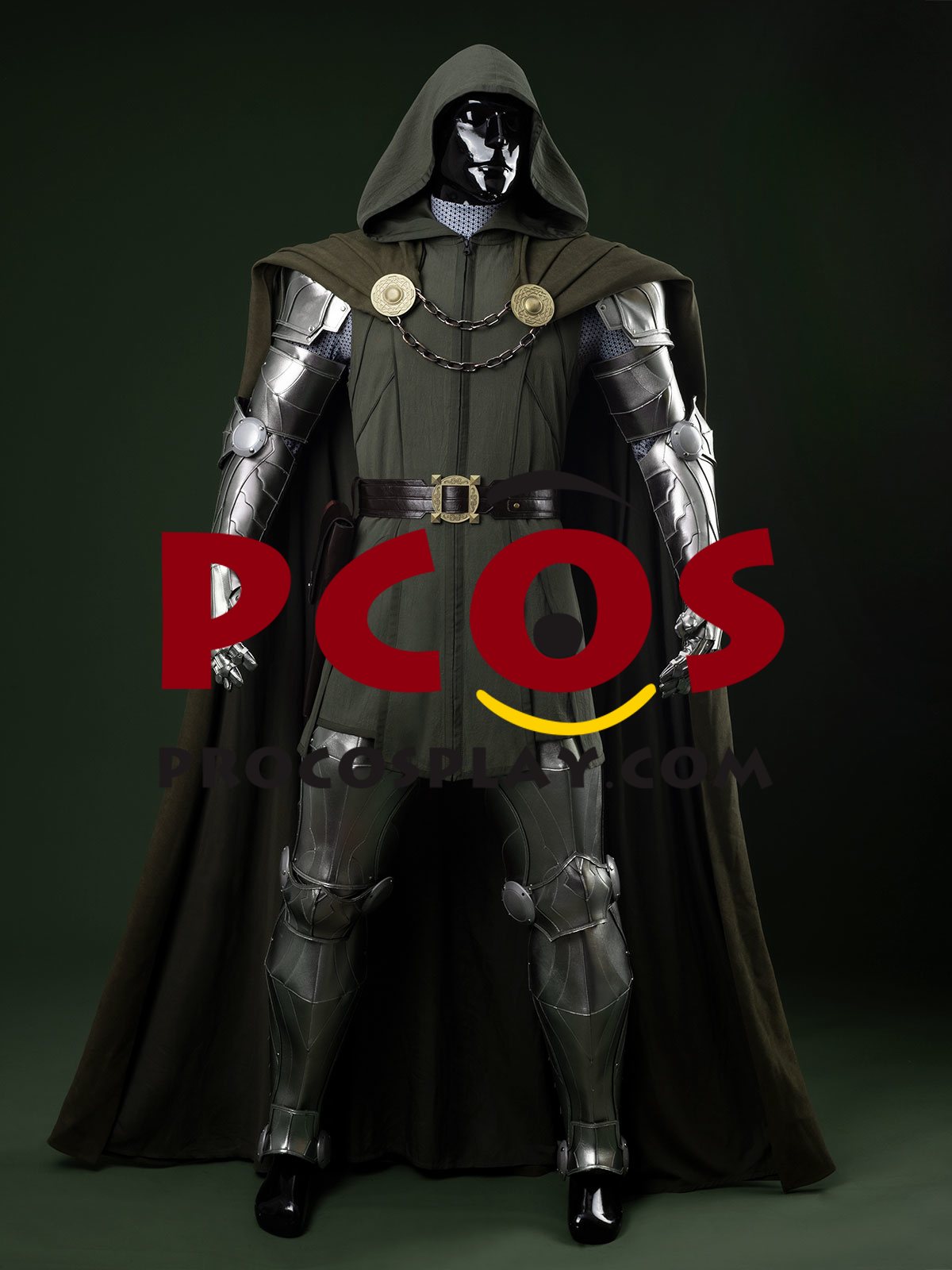 Ready to Ship Doctor Doom Victor von Doom Cosplay Costume Upgraded Version C09531