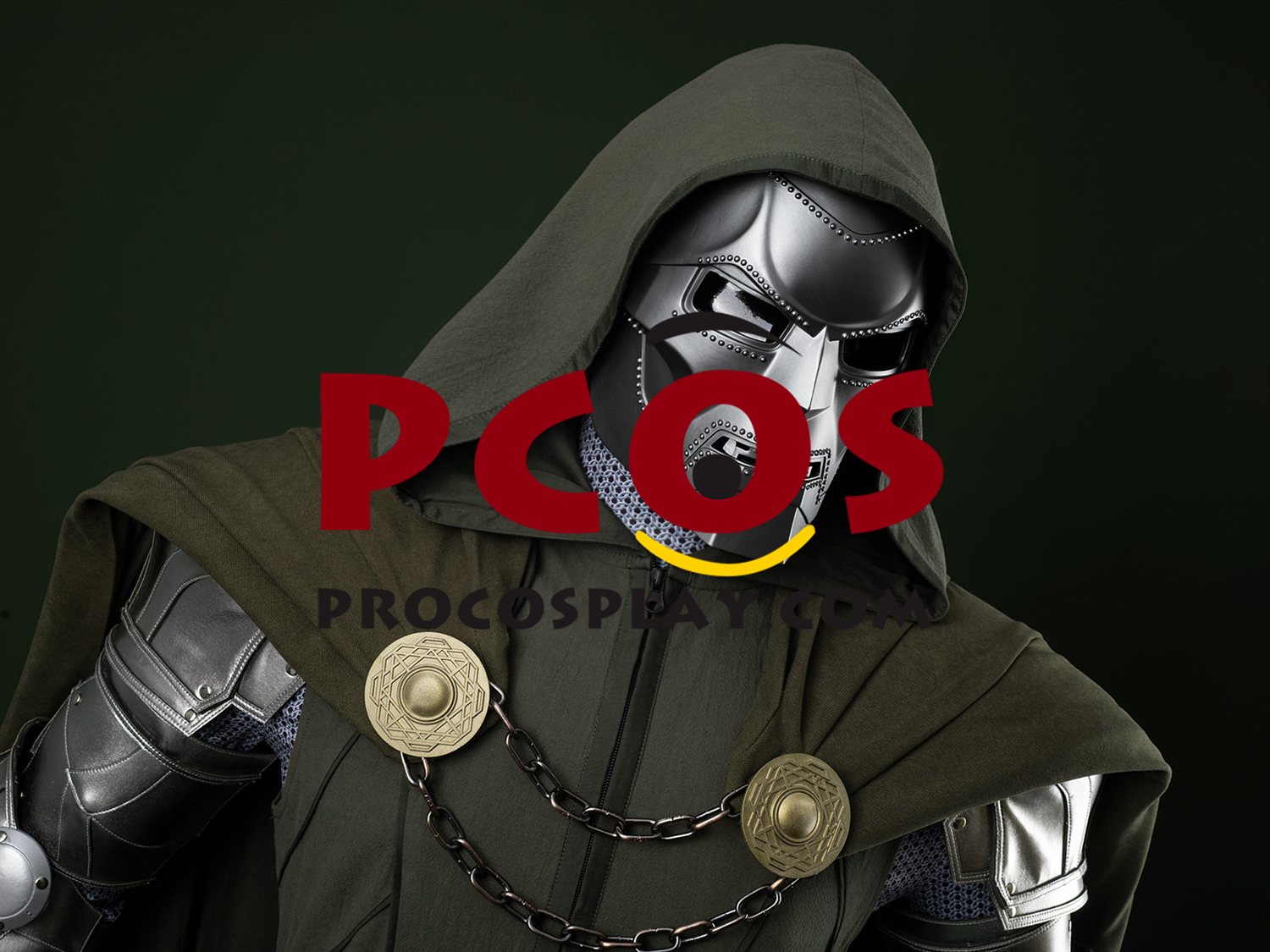 Ready to Ship Doctor Doom Victor von Doom Cosplay Costume Upgraded Version C09531