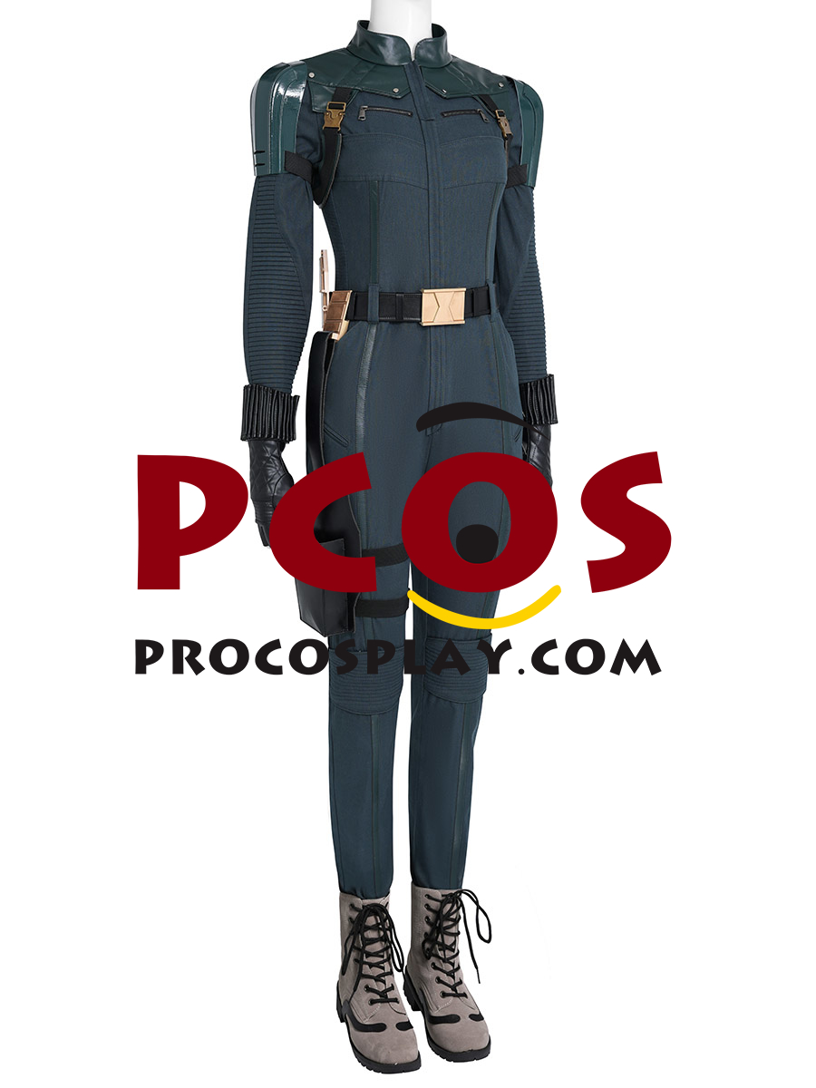 Thunderbolts Black Widow Yelena Belova Cosplay Costume Olive Green Version C09333