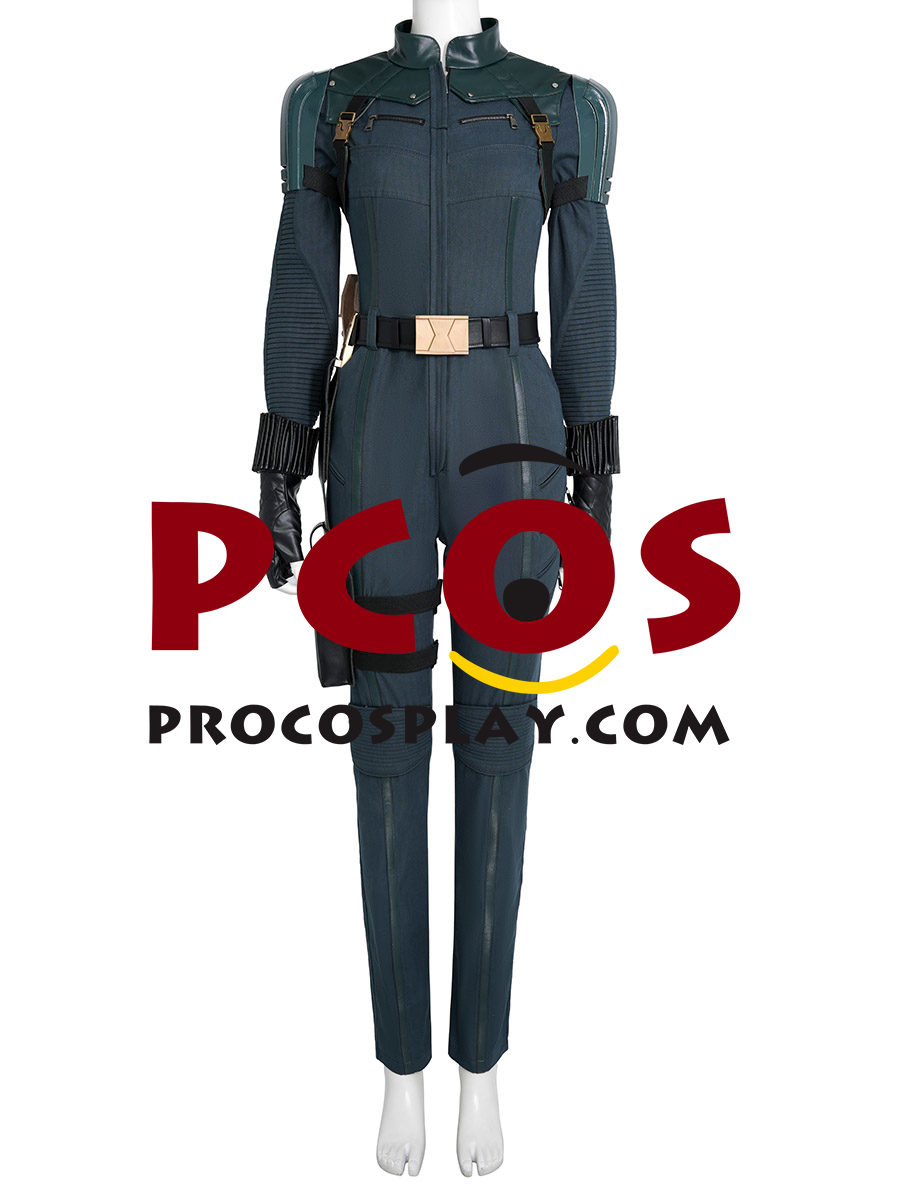Thunderbolts Black Widow Yelena Belova Cosplay Costume Olive Green Version C09333