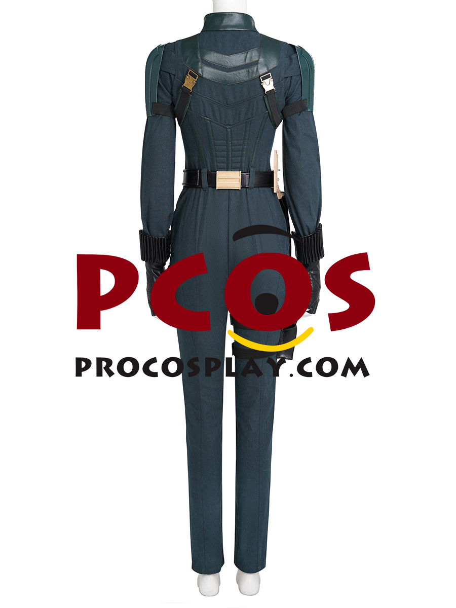 Thunderbolts Black Widow Yelena Belova Cosplay Costume Olive Green Version C09333
