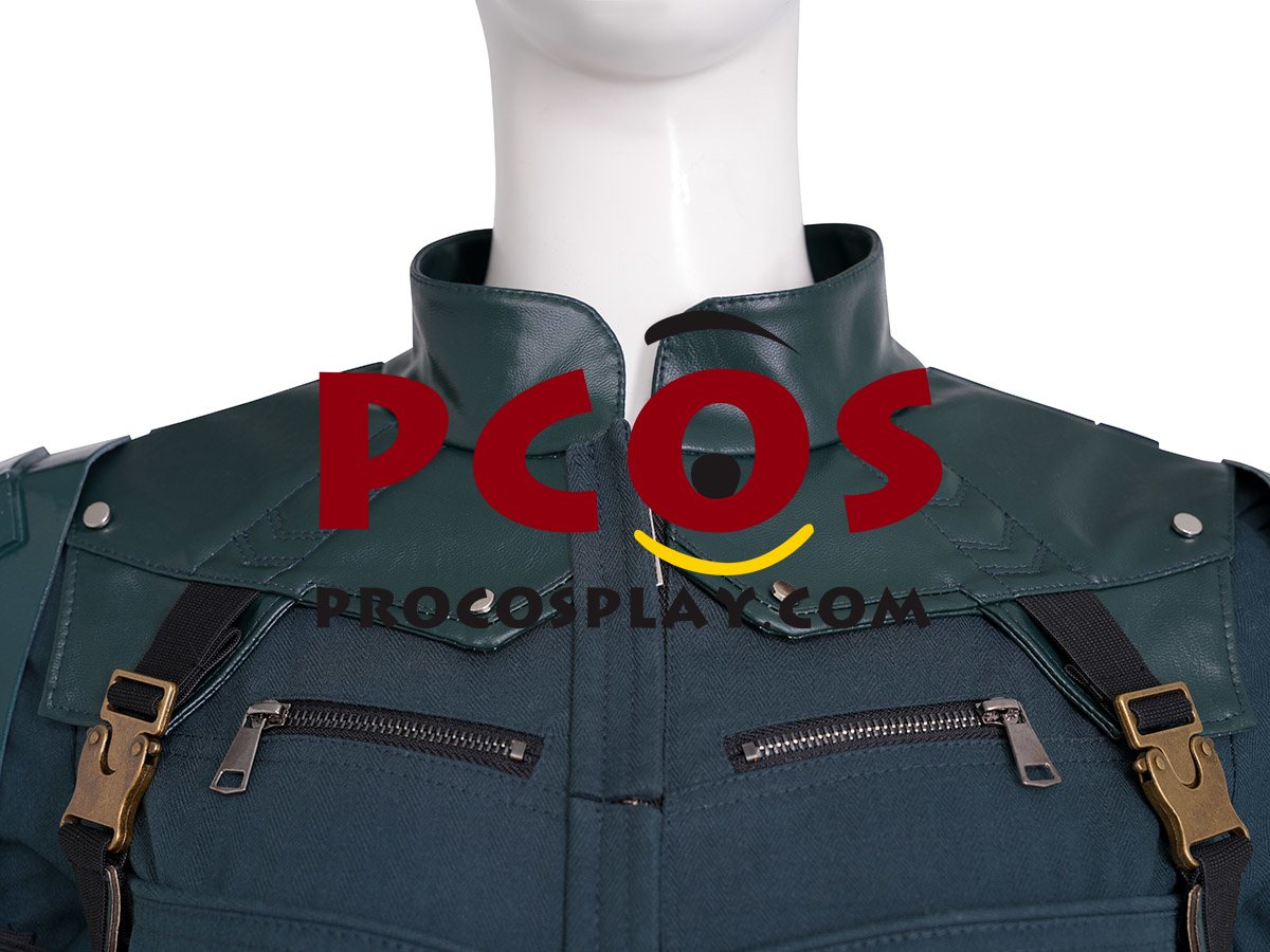 Thunderbolts Black Widow Yelena Belova Cosplay Costume Olive Green Version C09333