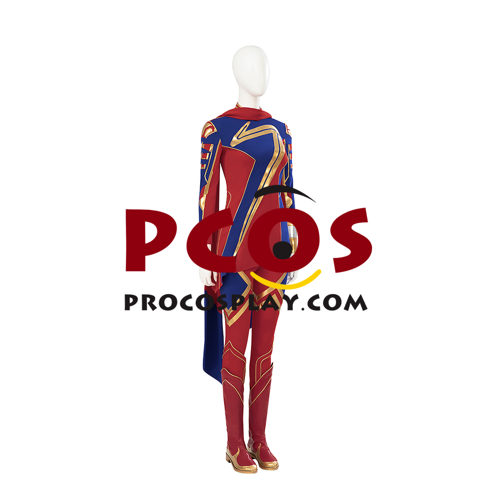 New TV Show Kamala Khan Cosplay Costume C08656