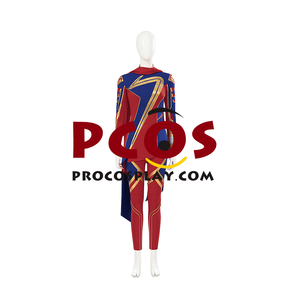 New TV Show Kamala Khan Cosplay Costume C08656