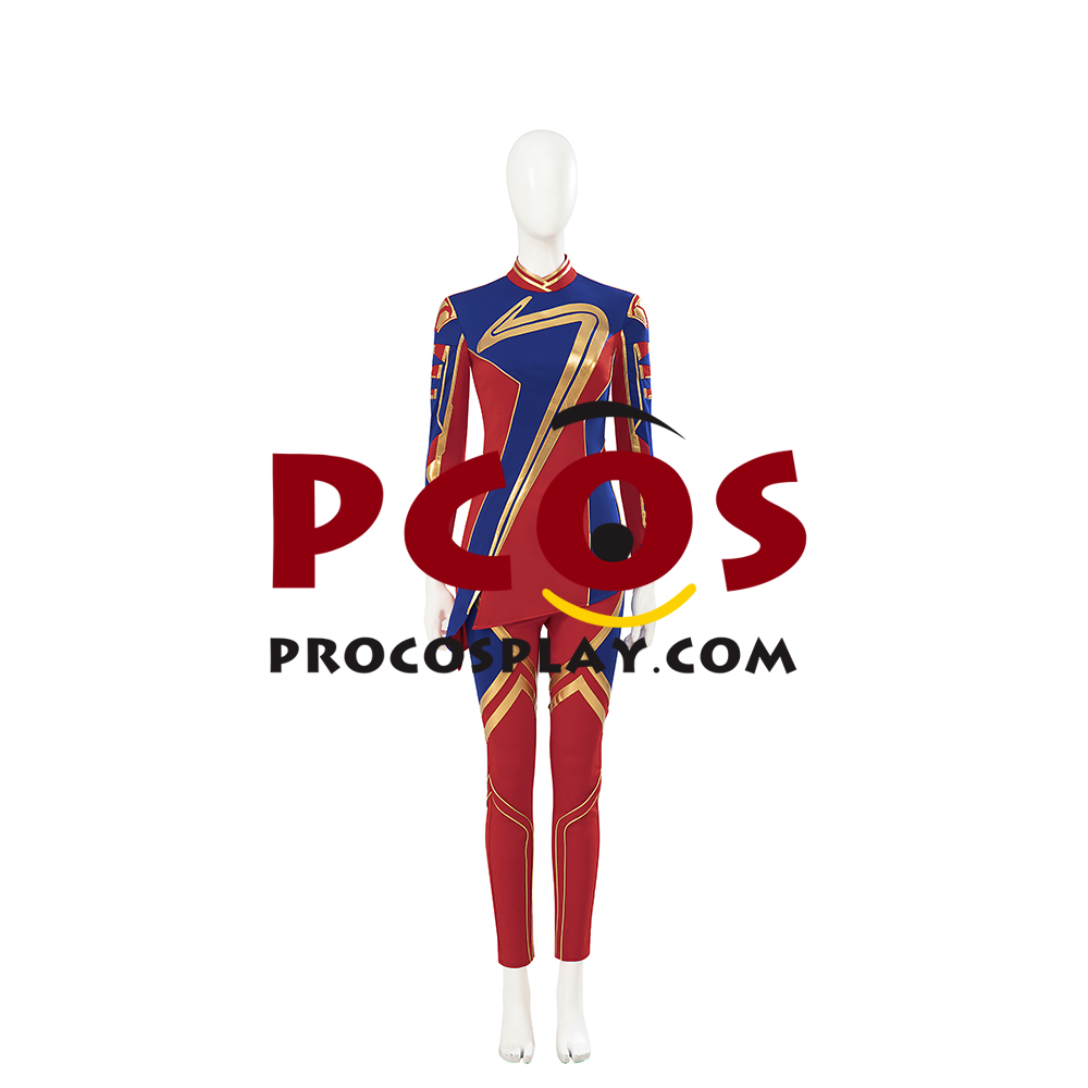 New TV Show Kamala Khan Cosplay Costume C08656