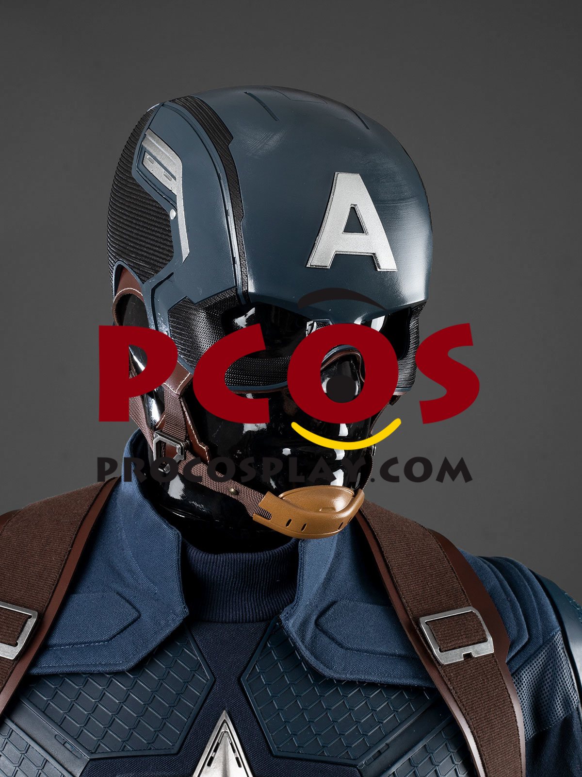 Endgame Captain America Steve Rogers Cosplay Helmet Retro Version C09815S (image for) Endgame Captain America Steve Rogers Cosplay Helmet Retro Version C09815S