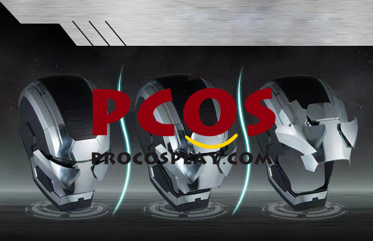 Iron Man James Rhodes Electric Helmet C02975
