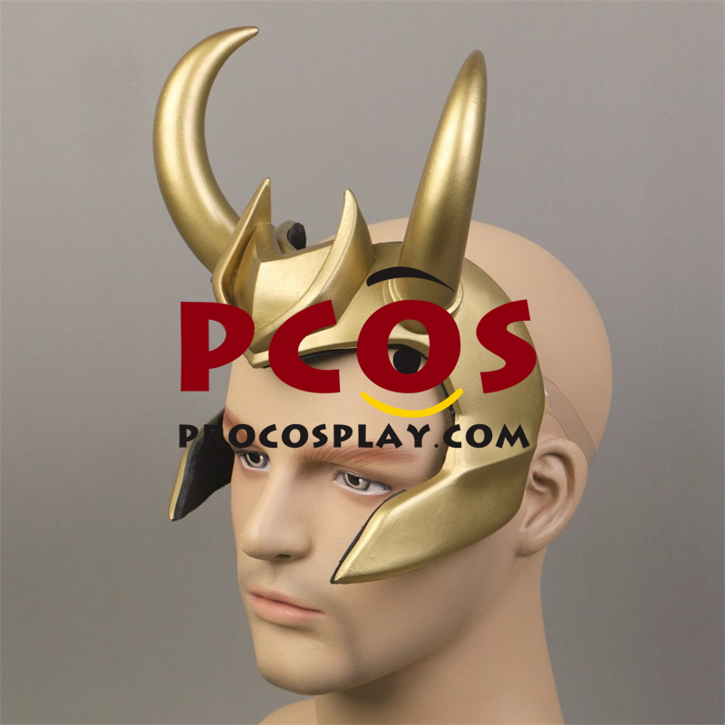 TV Show Loki Loki Laufeyson Cosplay Helmet C00637