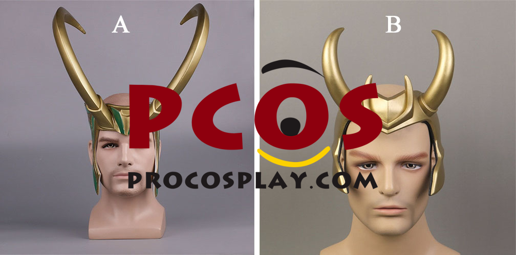 TV Show Loki Loki Laufeyson Cosplay Helmet C00637