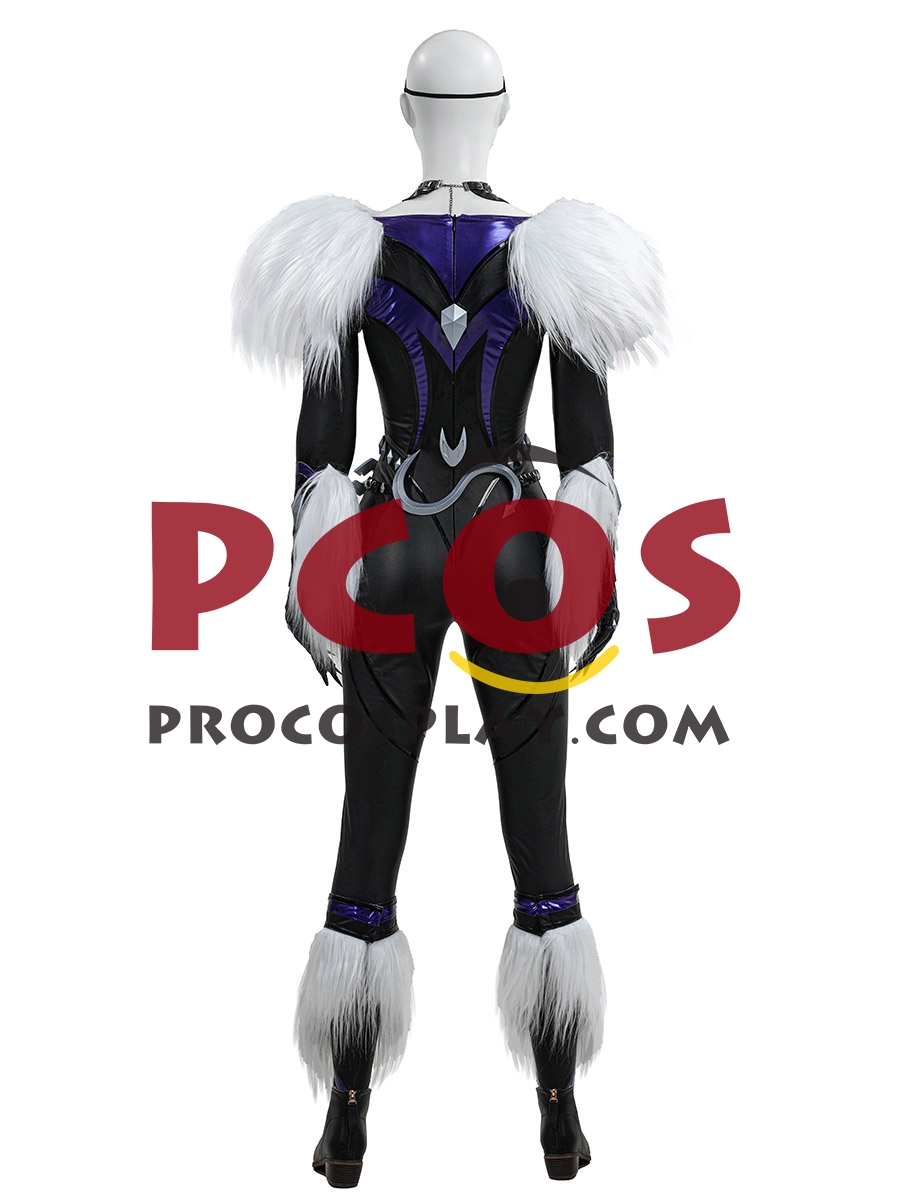 Game Rivals Black Cat Felicia Hardy Cosplay Costume C10027