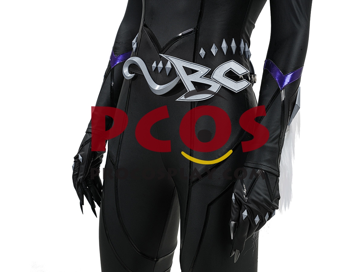 Game Rivals Black Cat Felicia Hardy Cosplay Costume C10027
