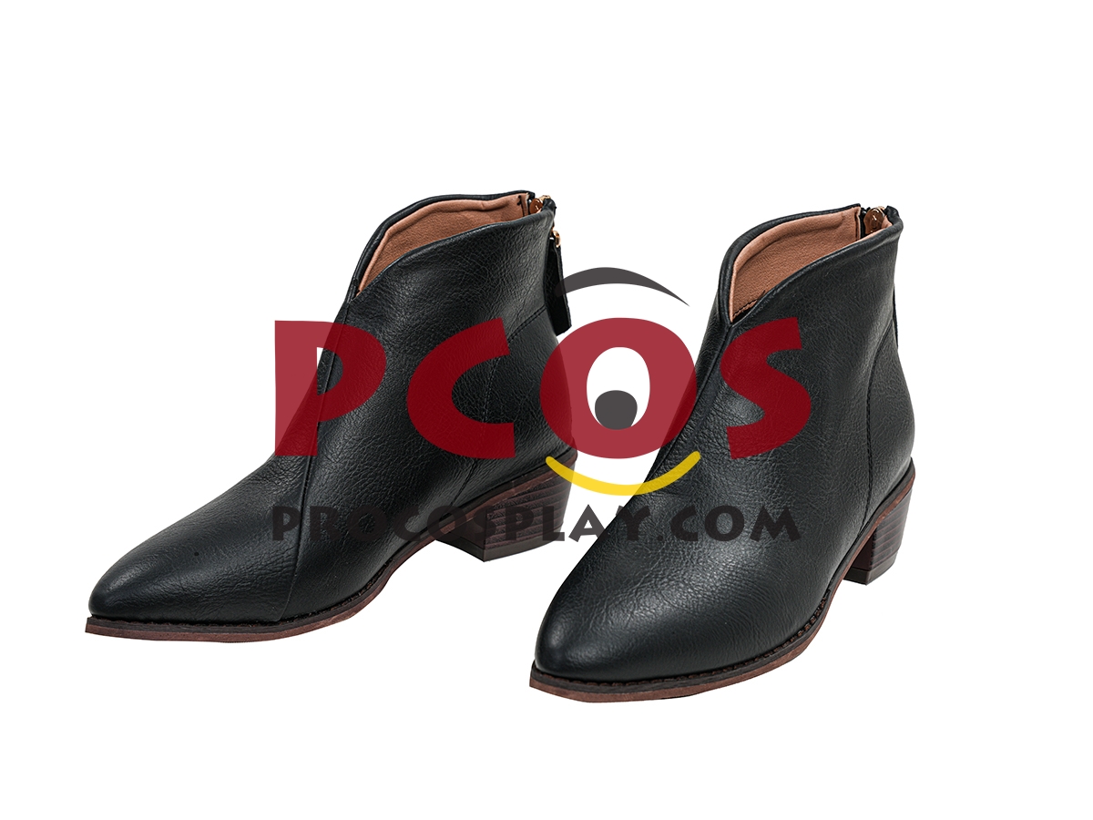 Game Rivals Black Cat Felicia Hardy Cosplay Shoes C10027 (image for) Game Rivals Black Cat Felicia Hardy Cosplay Shoes C10027