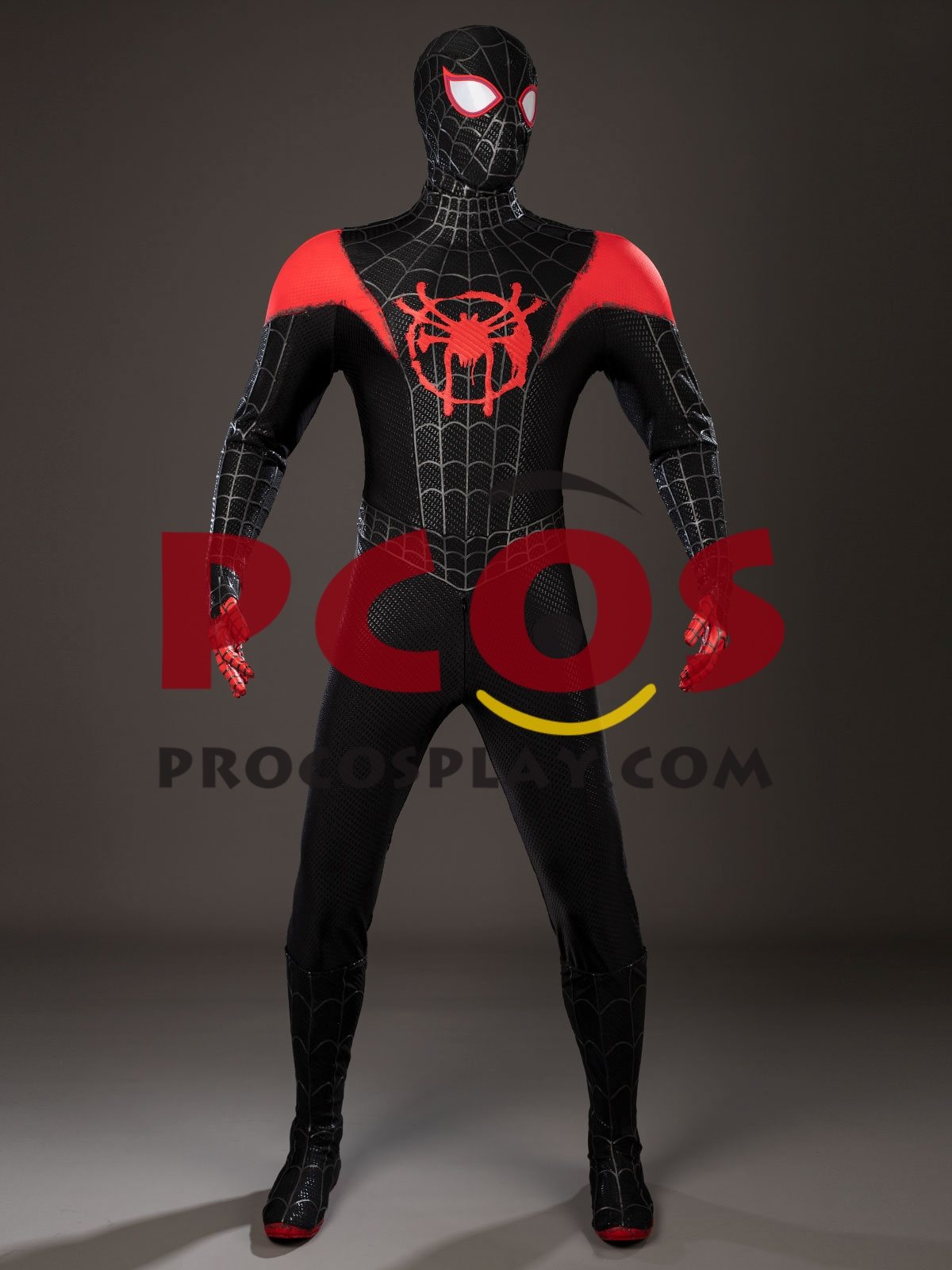 Into the Spider-Verse Miles Morales Cosplay Costume C10132 (image for) Into the Spider-Verse Miles Morales Cosplay Costume C10132