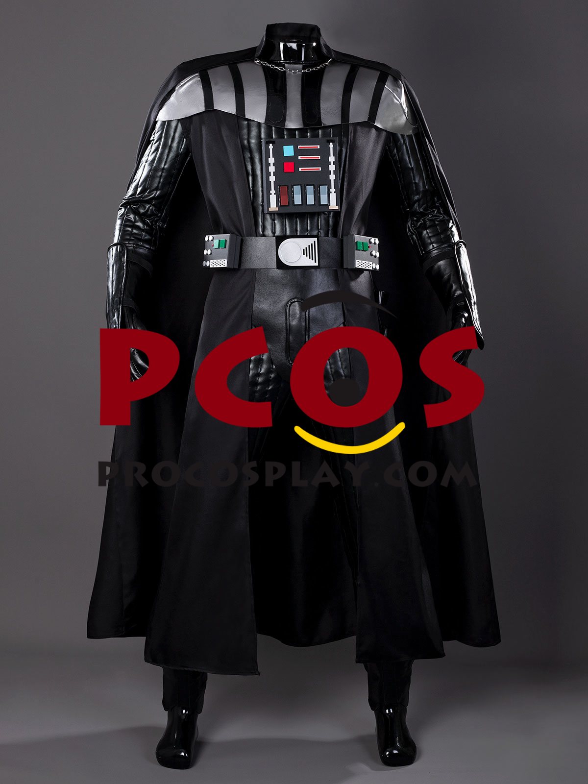 Ready to Ship Revenge of the Sith Anakin Darth Vader Cosplay Costume Upgraded Version C02899
