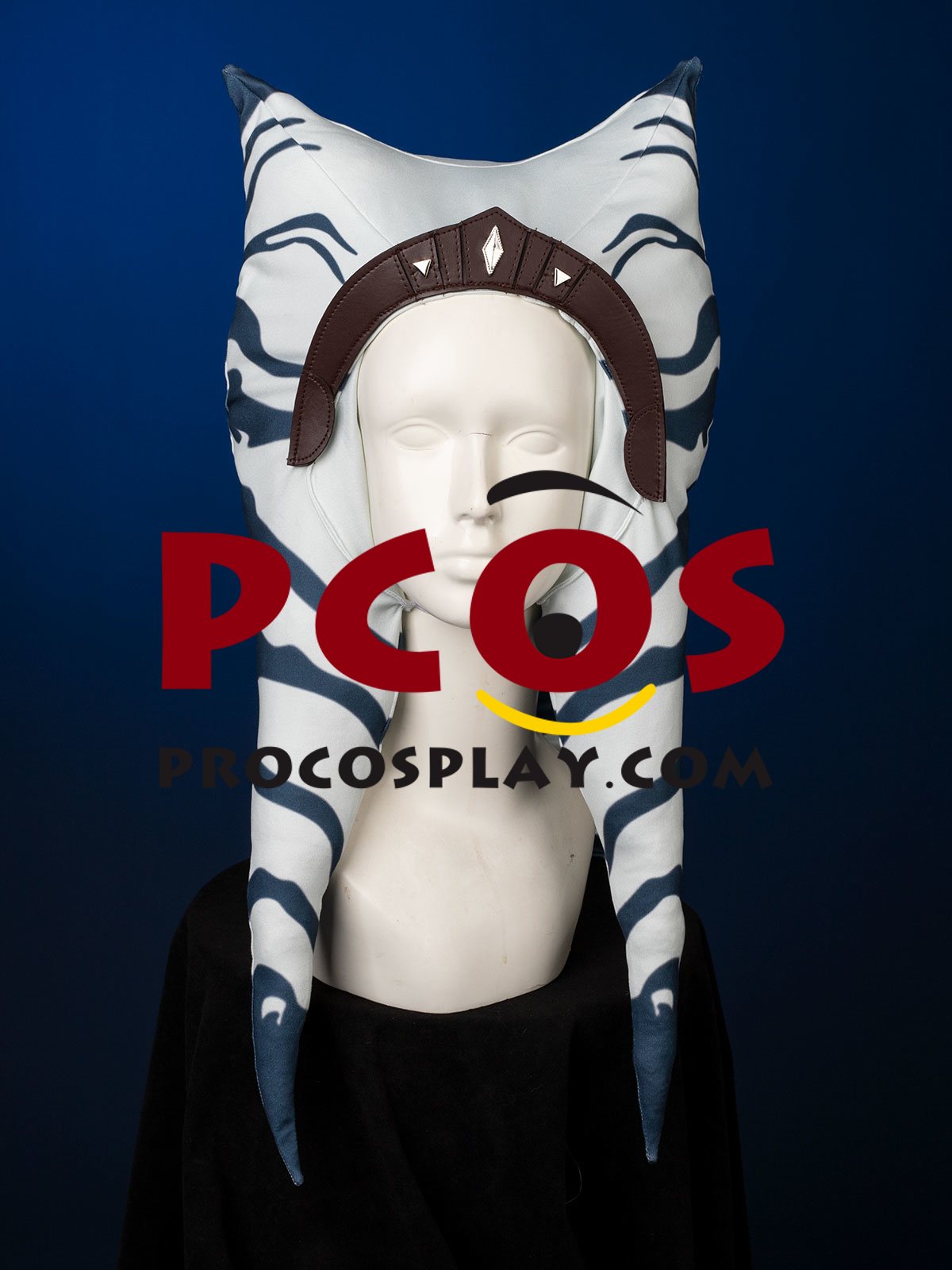 (image for) Ready to Ship The Mandalorian 3 Ahsoka Tano Ahsoka Cosplay Hat Headpiece C08700