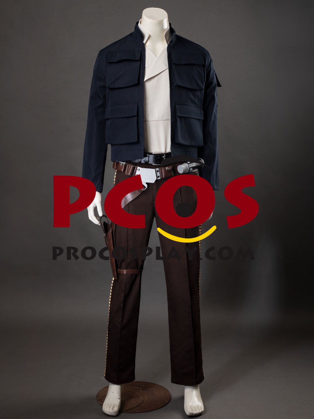 Ready to Ship The Empire Strikes Back Han Solo Cosplay Costume FY0185