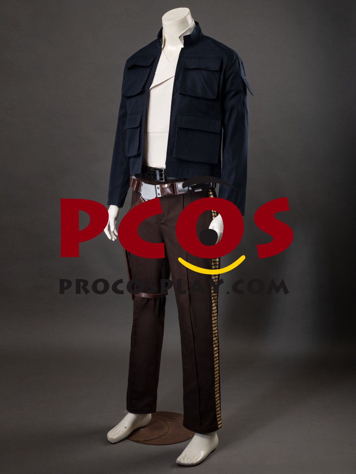 Ready to Ship The Empire Strikes Back Han Solo Cosplay Costume FY0185