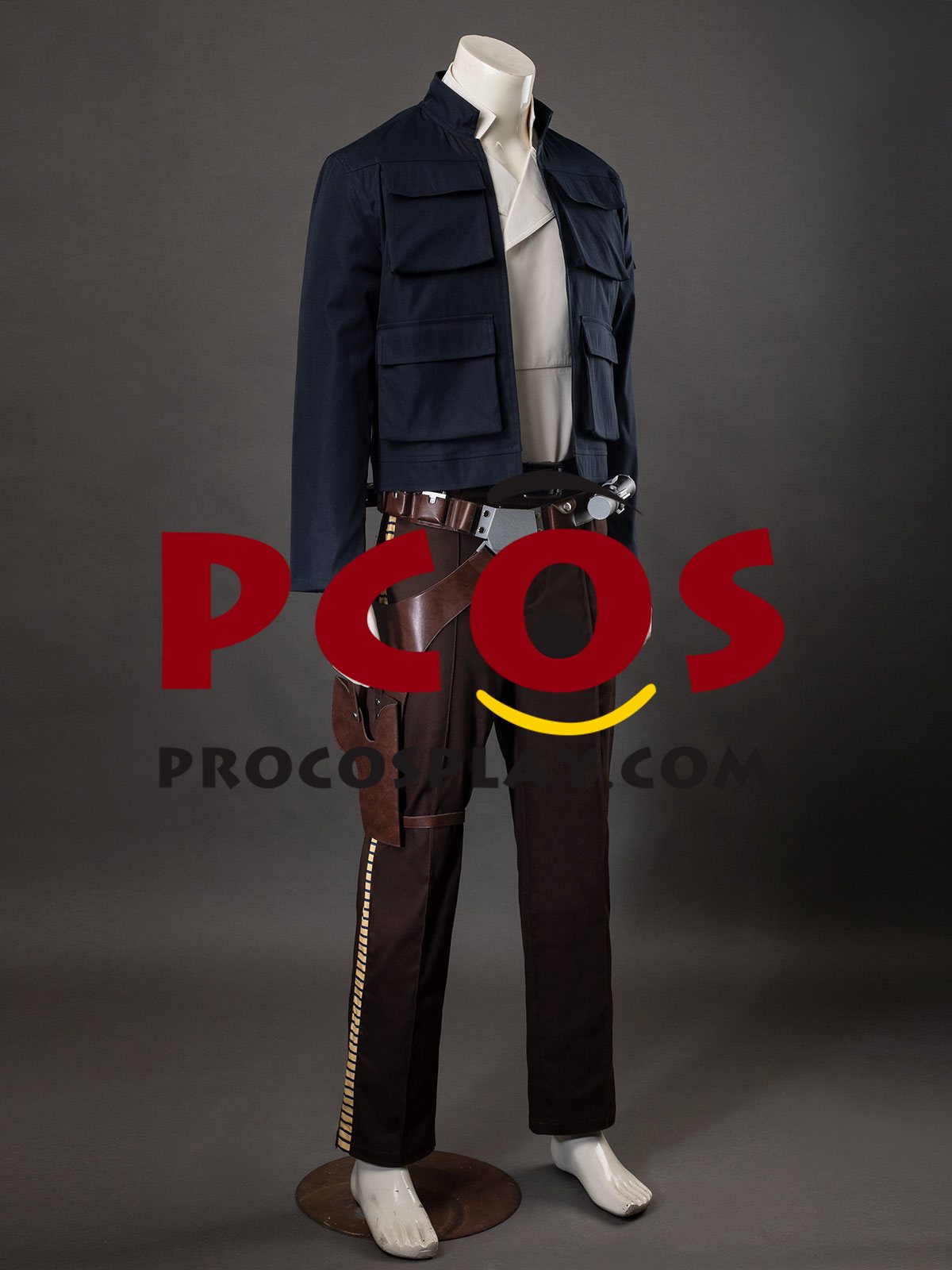 Ready to Ship The Empire Strikes Back Han Solo Cosplay Costume FY0185