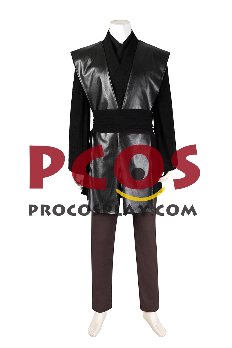 Ready to Ship Revenge of the Sith/ Attack of the Clones Anakin Skywalker Darth Vader Cosplay Costume Upgraded C00359S