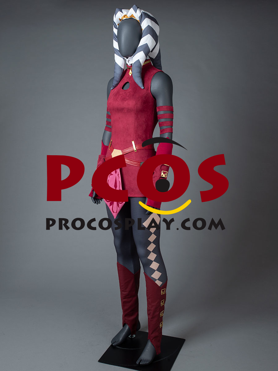 The Clone Wars Ahsoka Tano Cosplay Costume mp005926