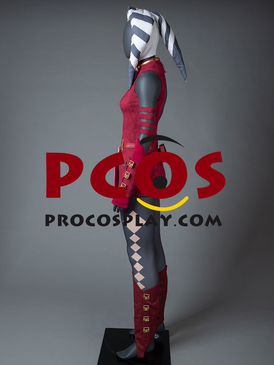The Clone Wars Ahsoka Tano Cosplay Costume mp005926