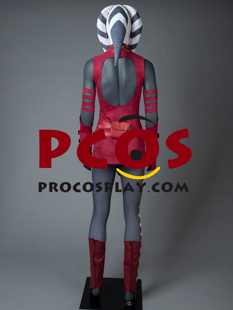 The Clone Wars Ahsoka Tano Cosplay Costume mp005926