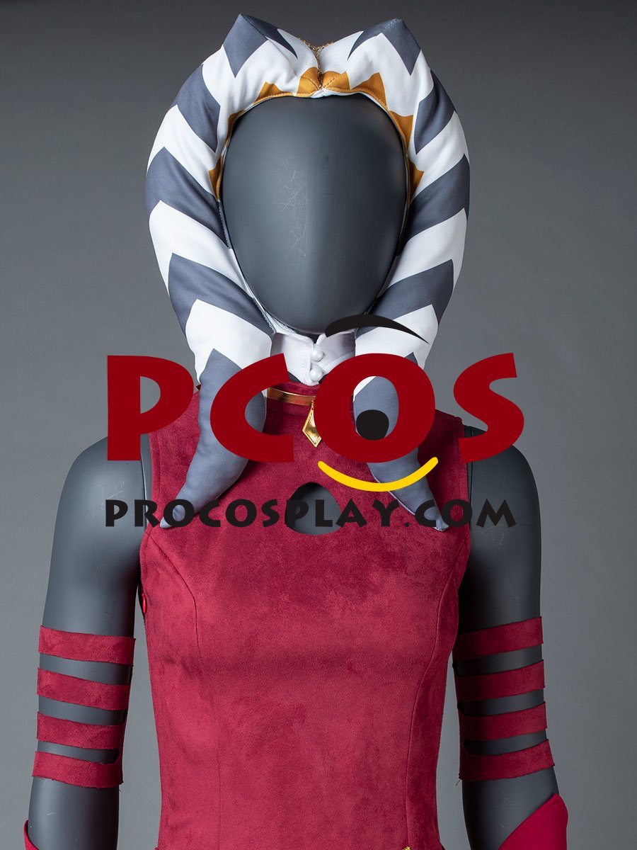 The Clone Wars Ahsoka Tano Cosplay Costume mp005926