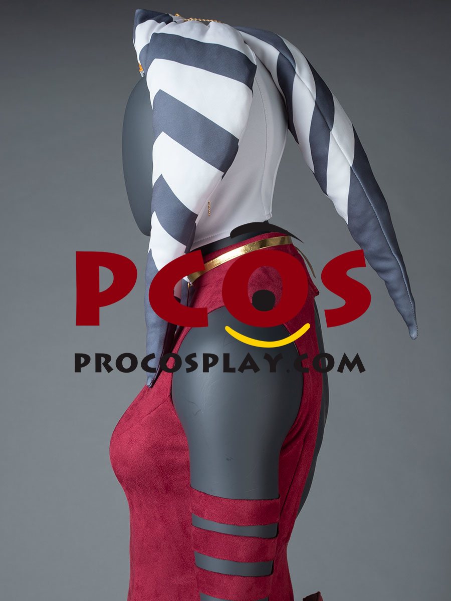 The Clone Wars Ahsoka Tano Cosplay Costume mp005926