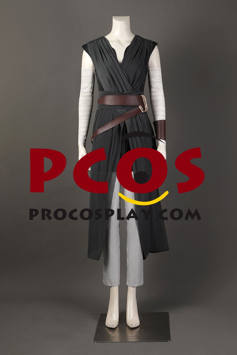 The Last Jedi Rey Cosplay Costume C08301E (image for) The Last Jedi Rey Cosplay Costume C08301E