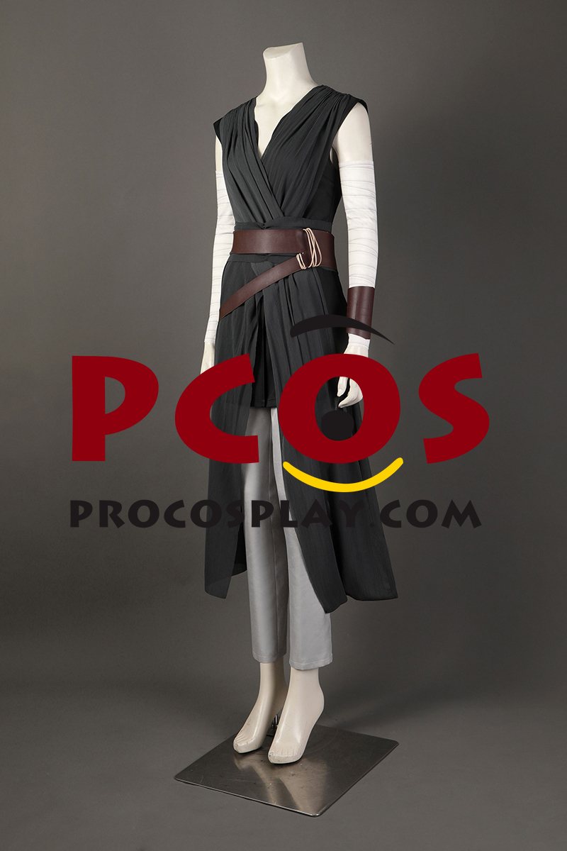The Last Jedi Rey Cosplay Costume C08301E