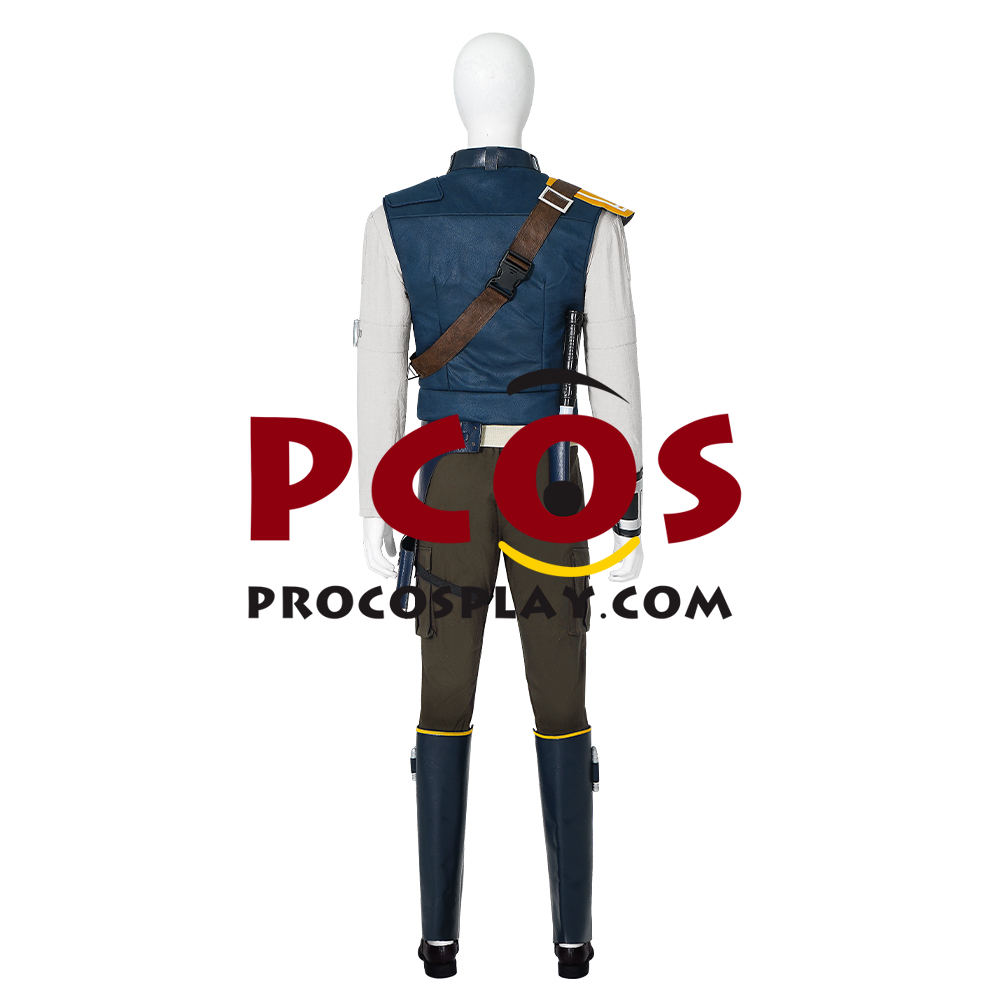 New Game Jedi Surviv0r Cal Kestis Cosplay Costume C07771 New Version