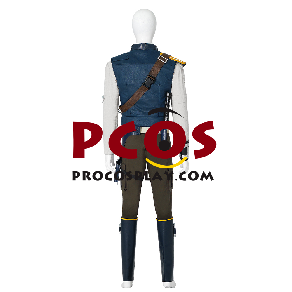 New Game Jedi Surviv0r Cal Kestis Cosplay Costume C07771 New Version