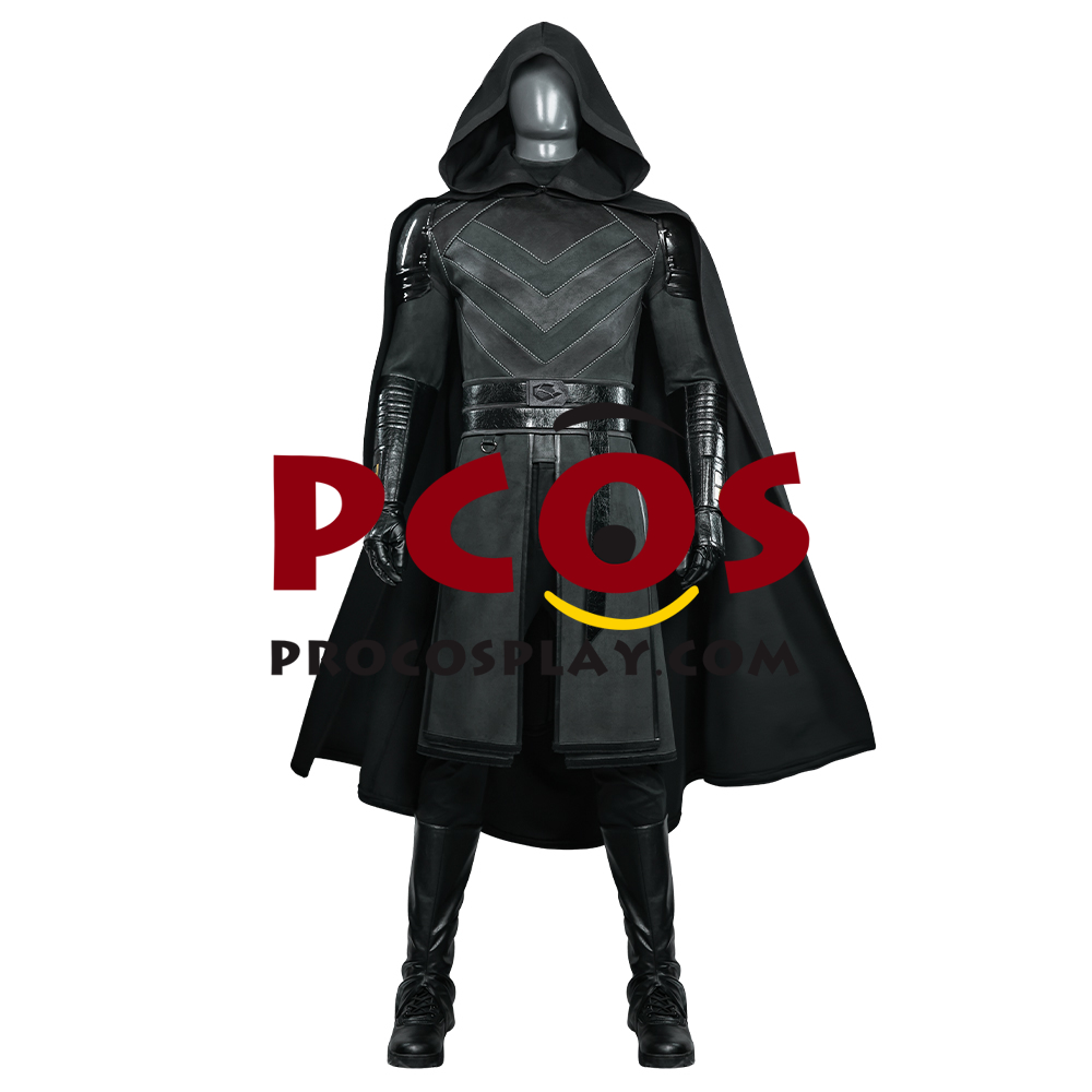 Ahsoka Baylan Skoll Cosplay Costume C09168 Dark Green Version