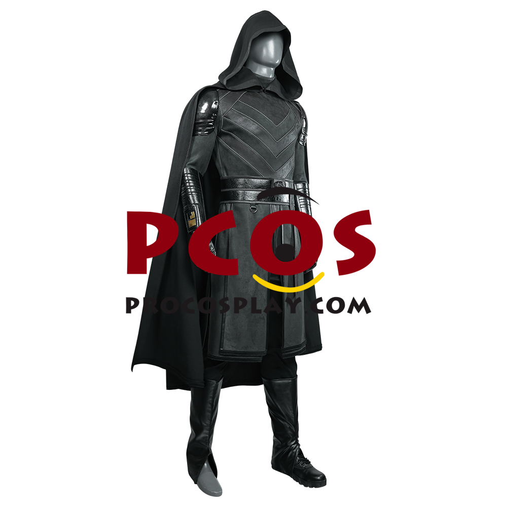Ahsoka Baylan Skoll Cosplay Costume C09168 Dark Green Version