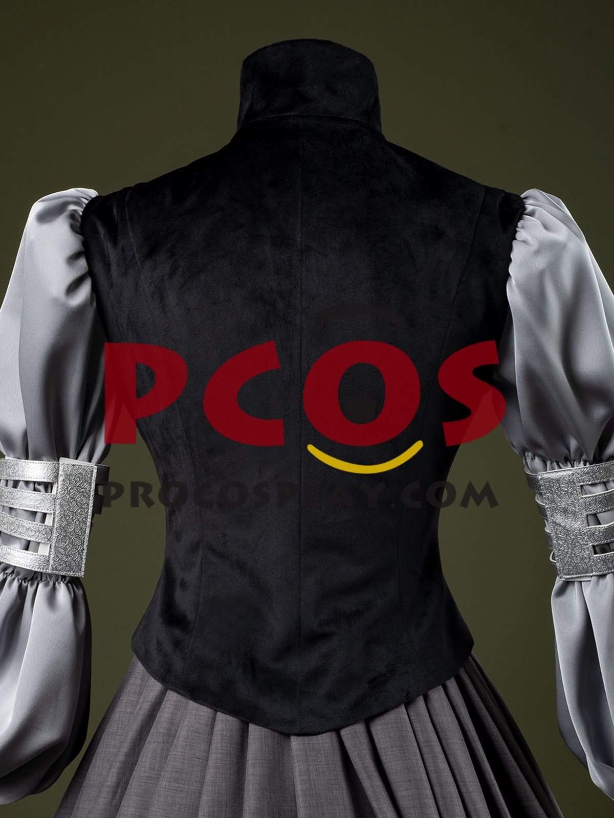 Ready to Ship Attack of the Clones Padmé Naberrie Amidala Padme Gray Dress Cosplay Costume FY0204