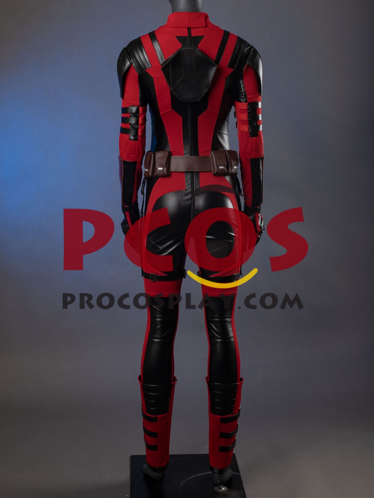 Ready to Ship Deadpool 3 Deadpool & Wolverine Lady Deadpool Wanda Wilson Cosplay Costume C09788 Knitted Version