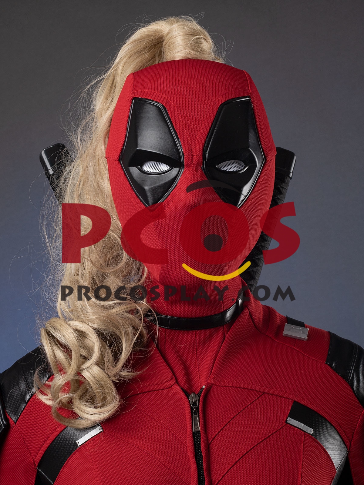 Ready to Ship Deadpool 3 Deadpool & Wolverine Lady Deadpool Wanda Wilson Cosplay Costume C09788 Knitted Version