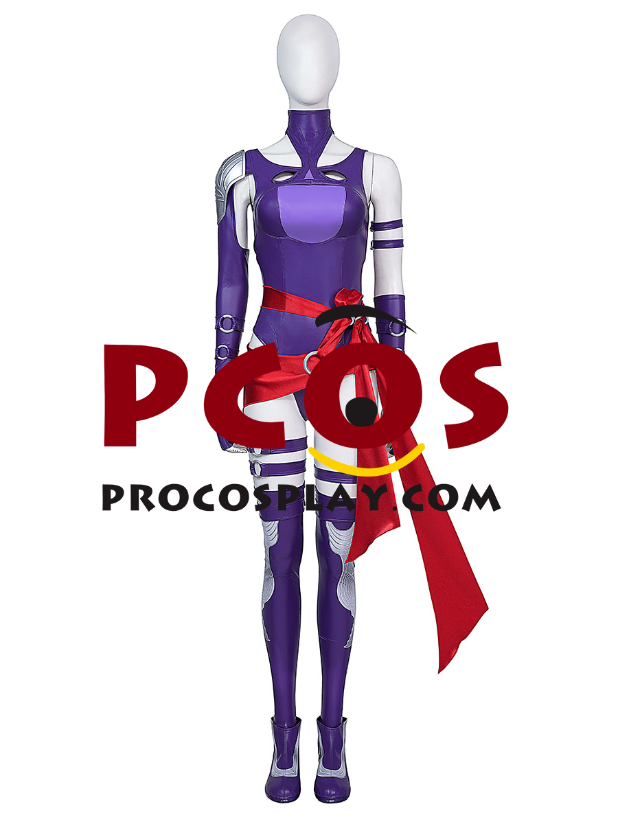 (image for) Game Rivals Psylocke Cosplay Costume C09335