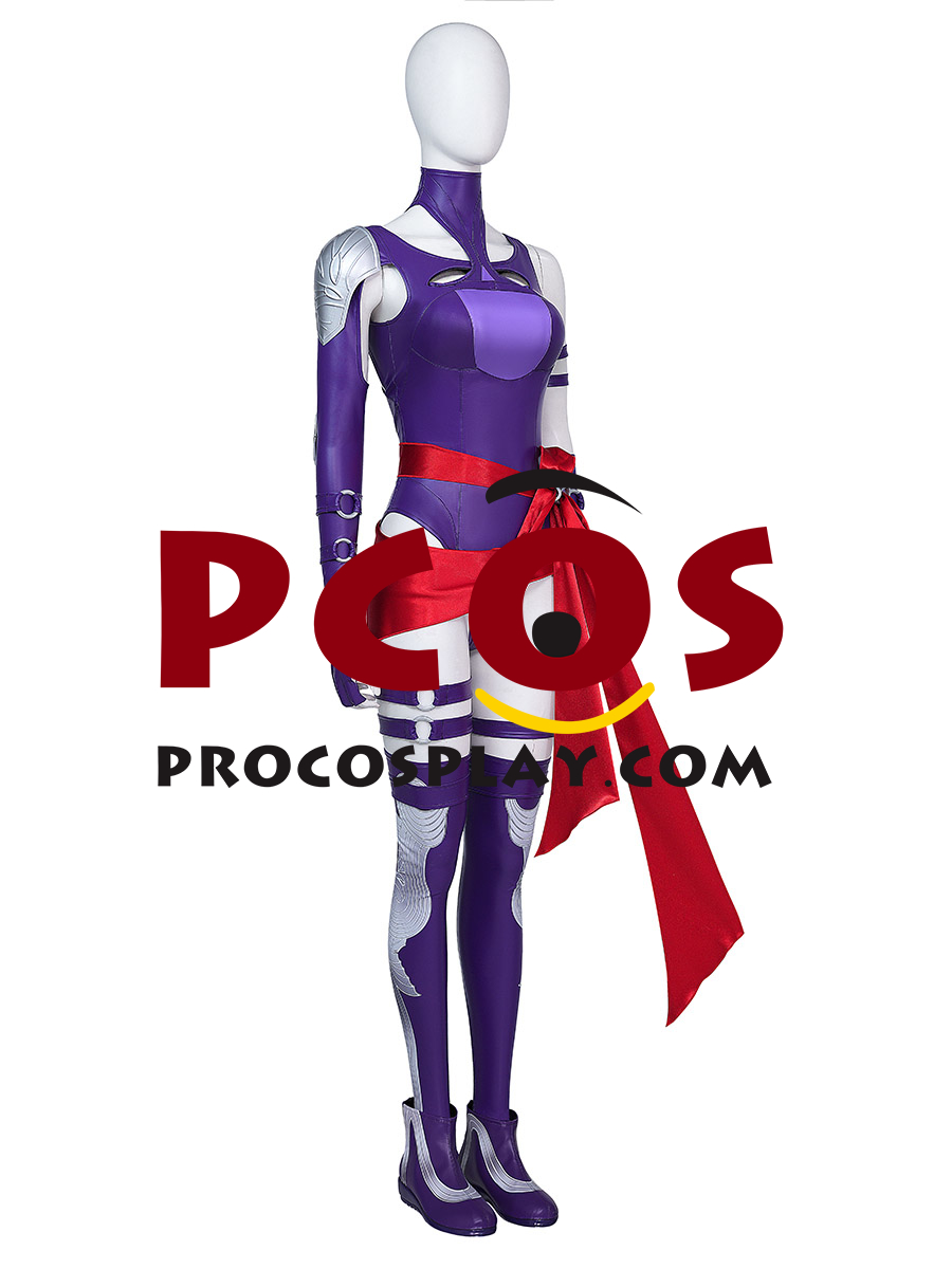 Game Rivals Psylocke Cosplay Costume C09335
