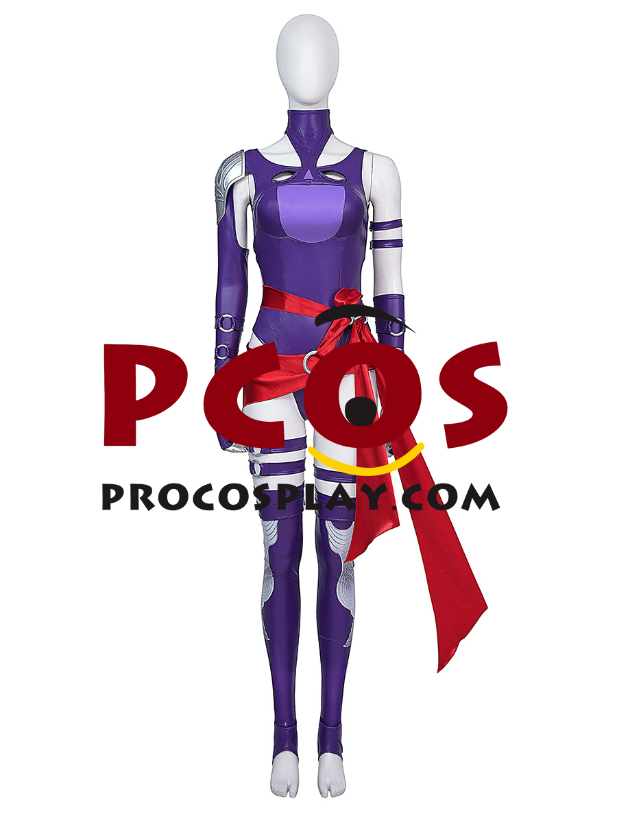 Game Rivals Psylocke Cosplay Costume C09335
